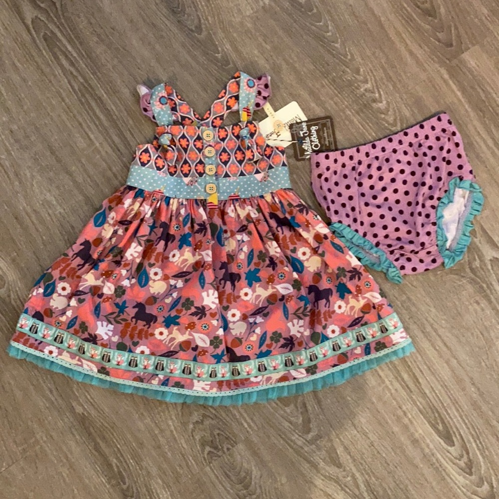 Matilda Jane Knot Dress, size 18-24 months NWT